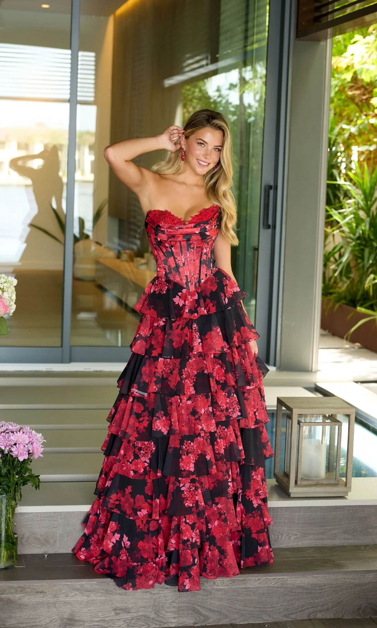 Long Prom Dress: Ava Presley 47108 - Image 3