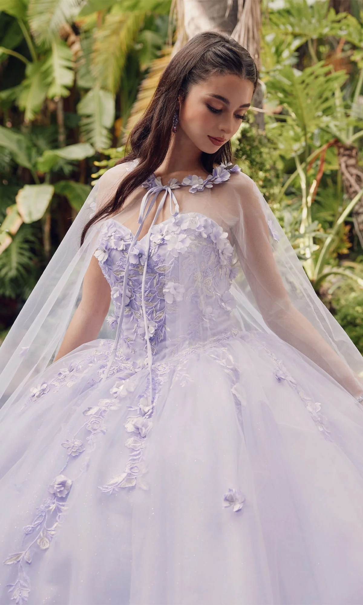 Juliet 1435 Strapless Ball Gown Quinceañera Dress - Image 14