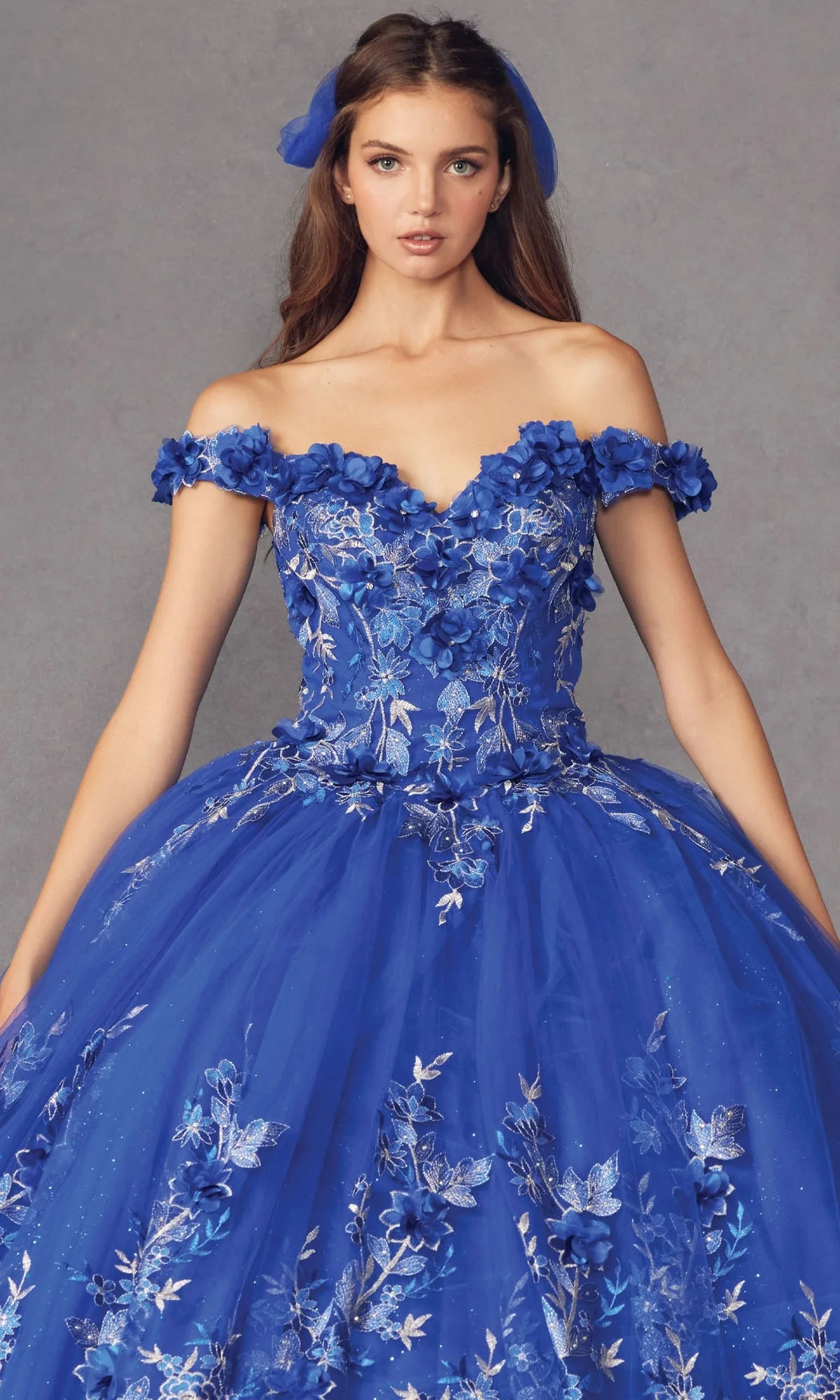 Juliet 1447 Off-the-Shoulder Quinceañera Dress - Image 6