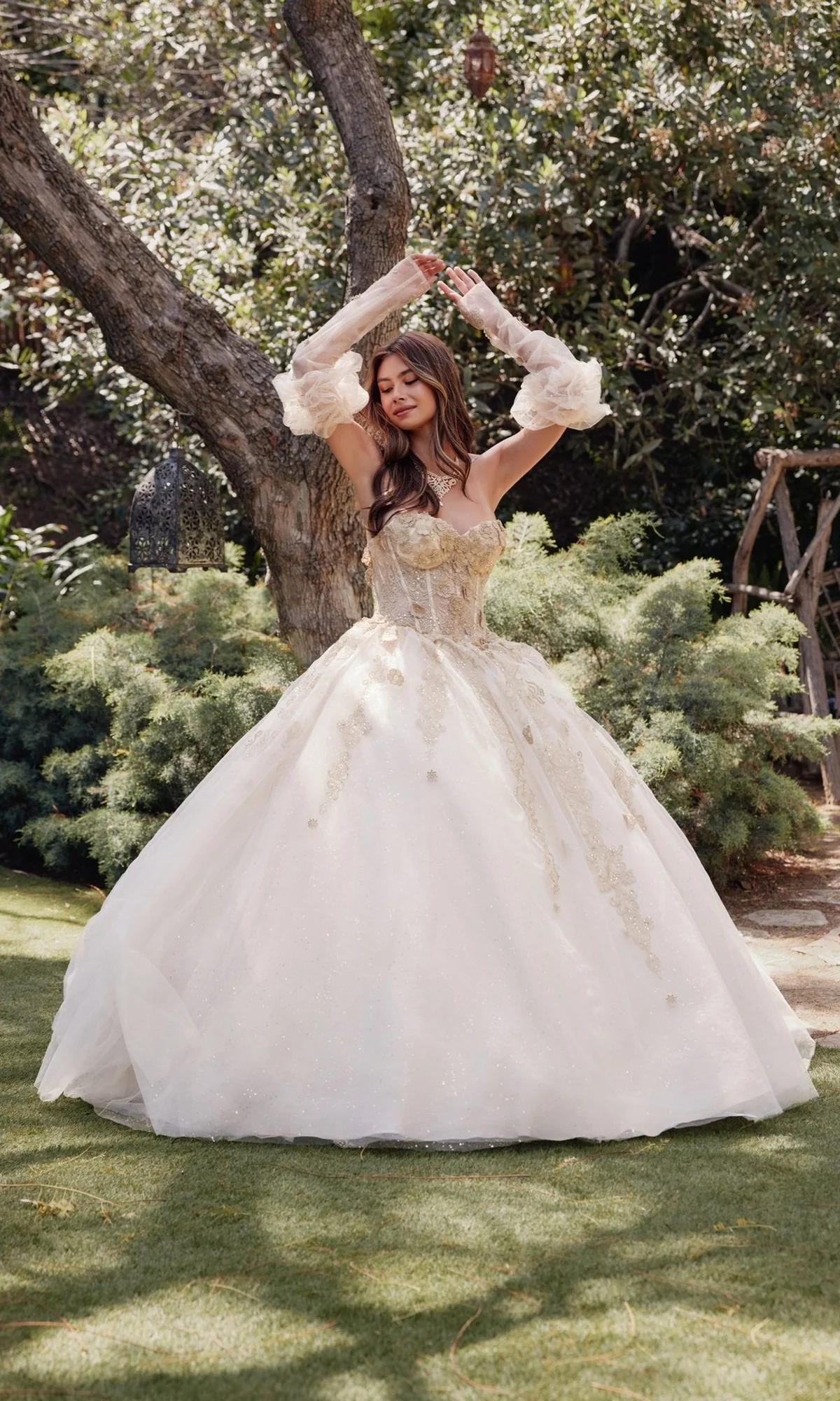 Strapless Quinceanera Dress: Juliet JT1465H - Image 6