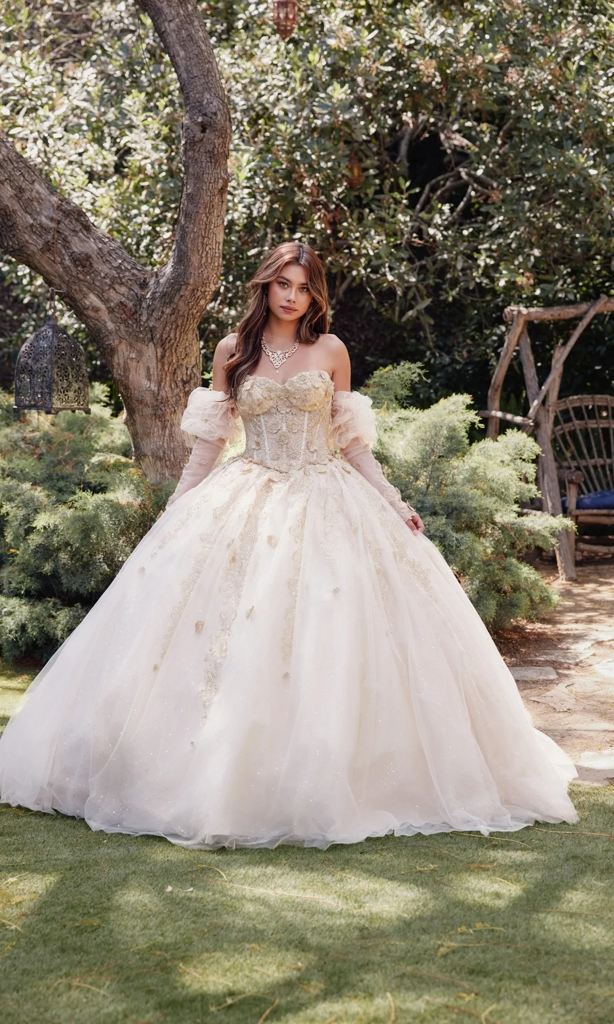 Strapless Quinceanera Dress: Juliet JT1465H - Image 9