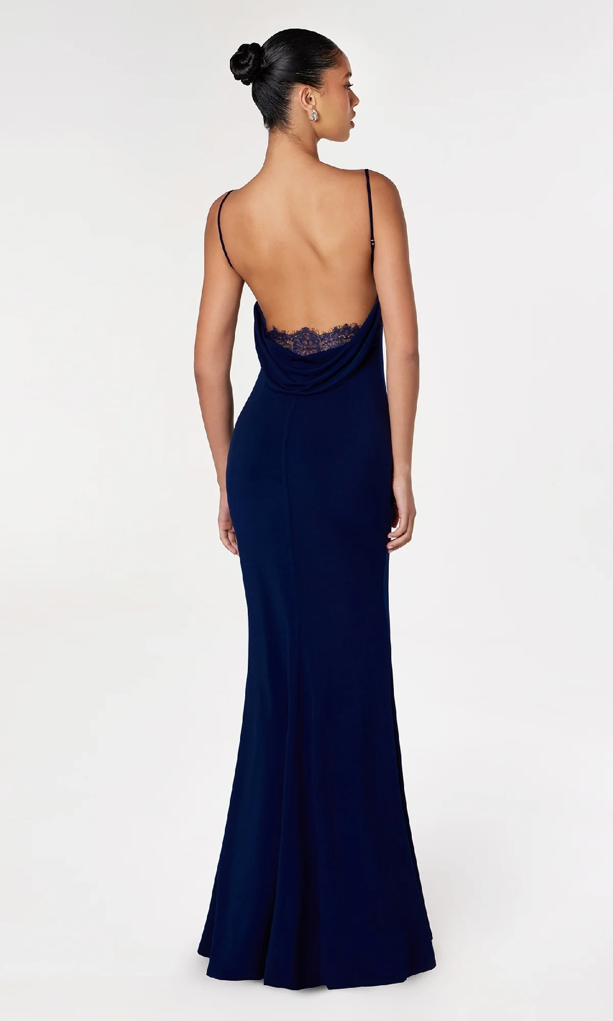 Cowl Open-Back Long Prom Dress: Astee T2008 - Image 13