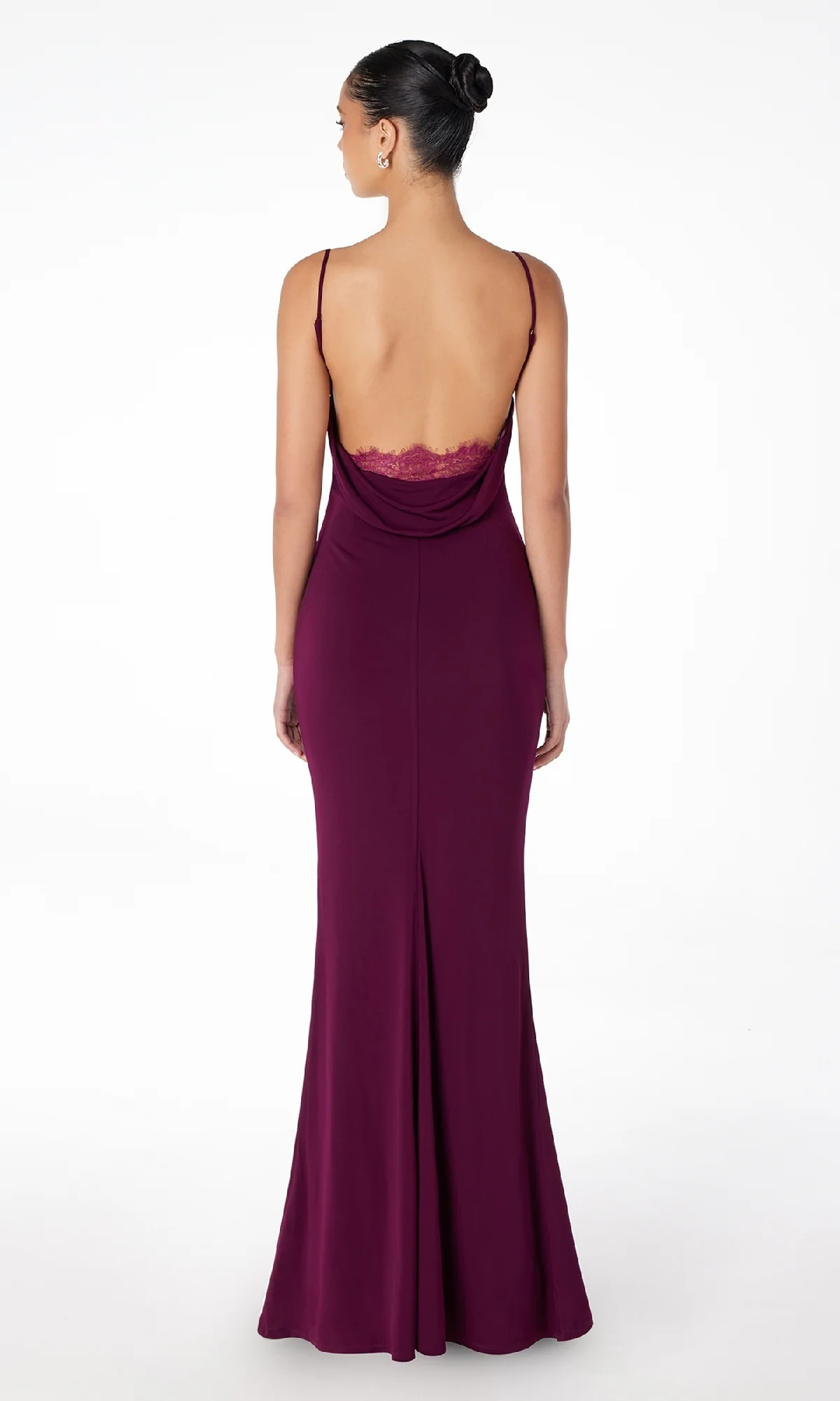 Cowl Open-Back Long Prom Dress: Astee T2008 - Image 24