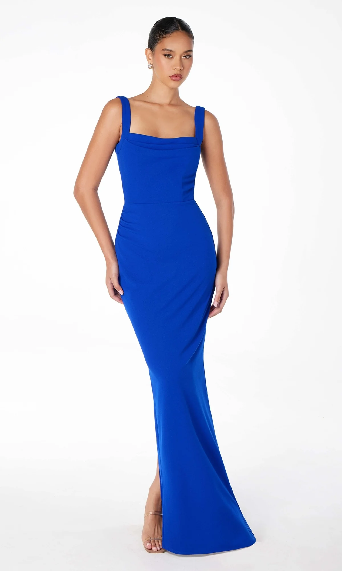 Square-Neck Long Prom Dress: Astee T3000 - Image 4