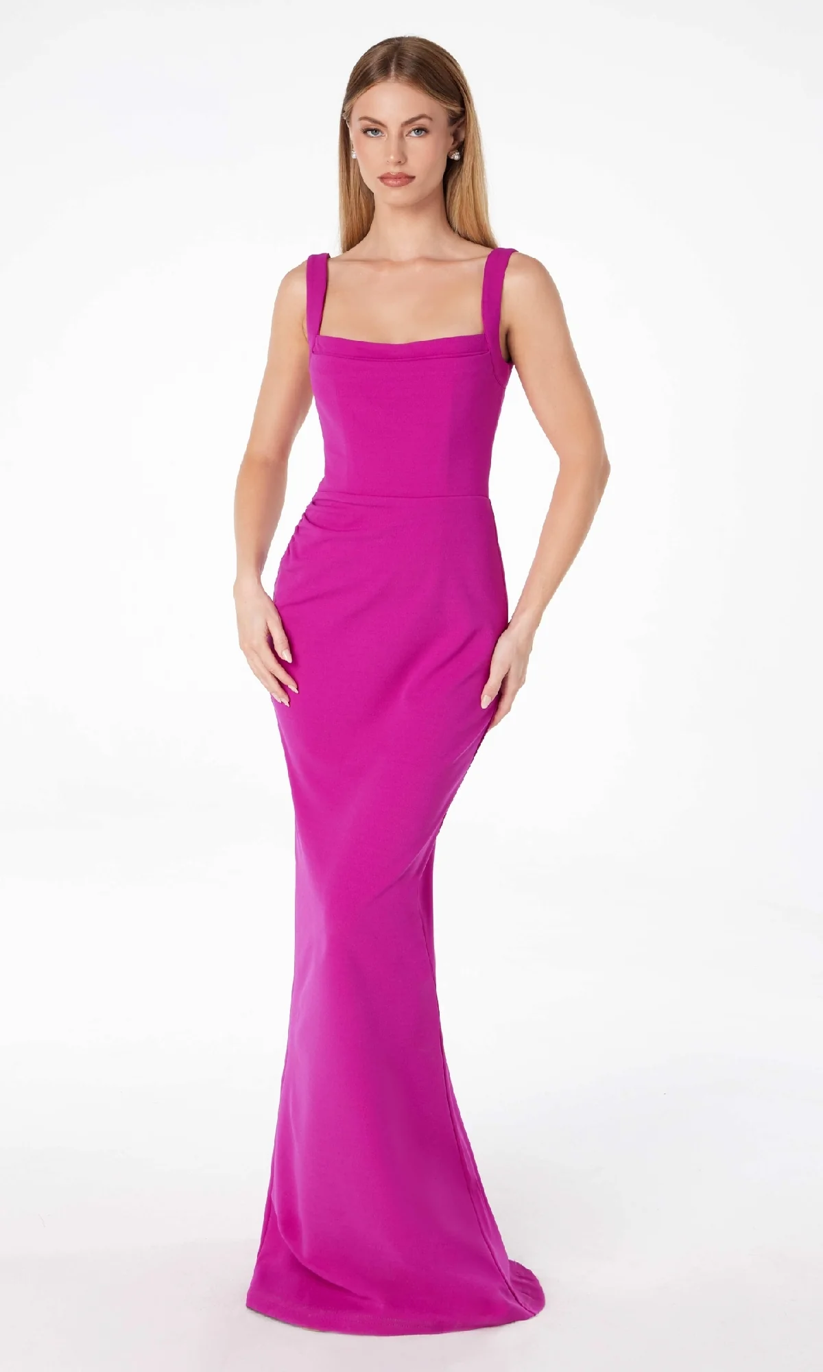 Square-Neck Long Prom Dress: Astee T3000 - Image 6