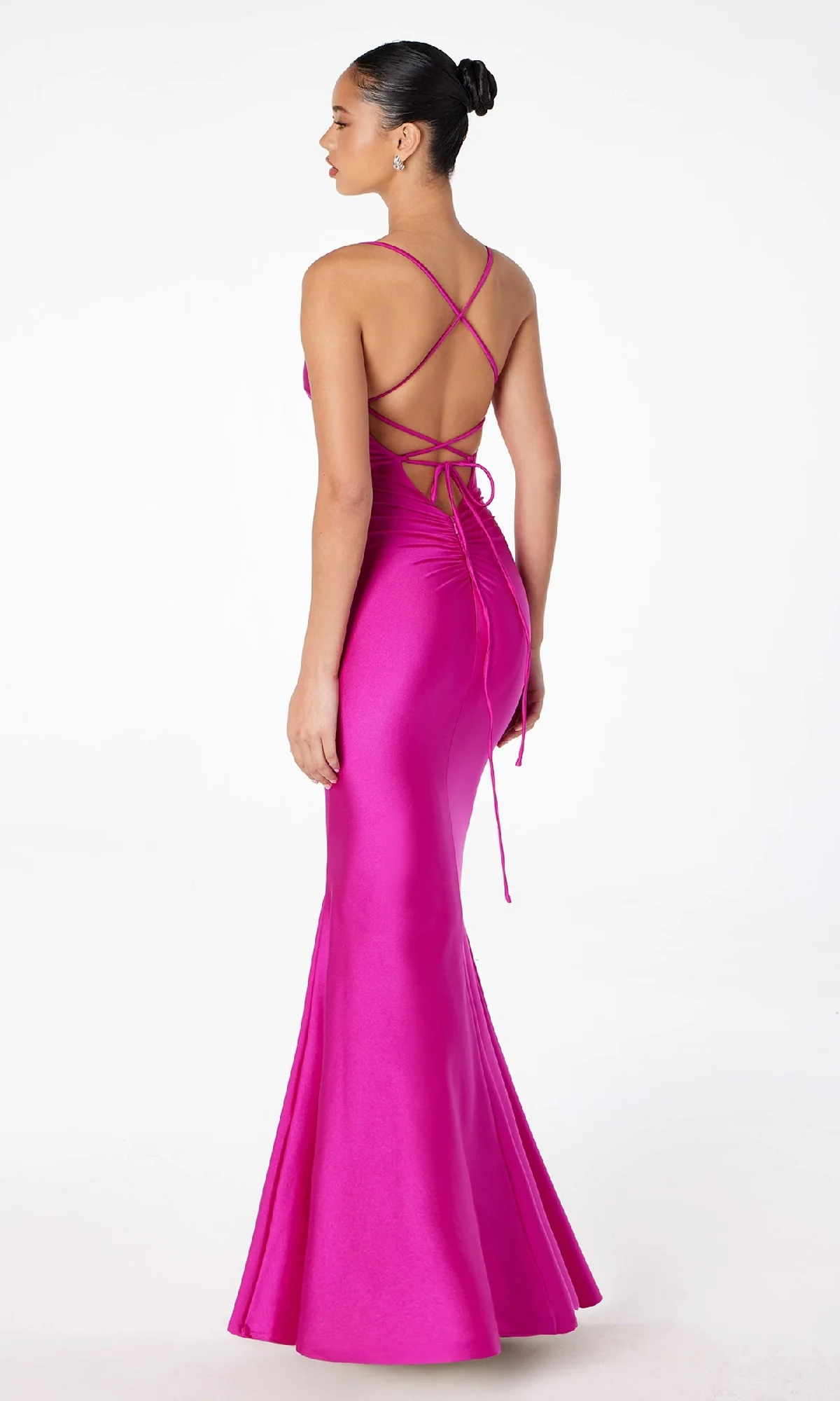 Strappy Open-Back Long Prom Dress: Astee T3001 - Image 13