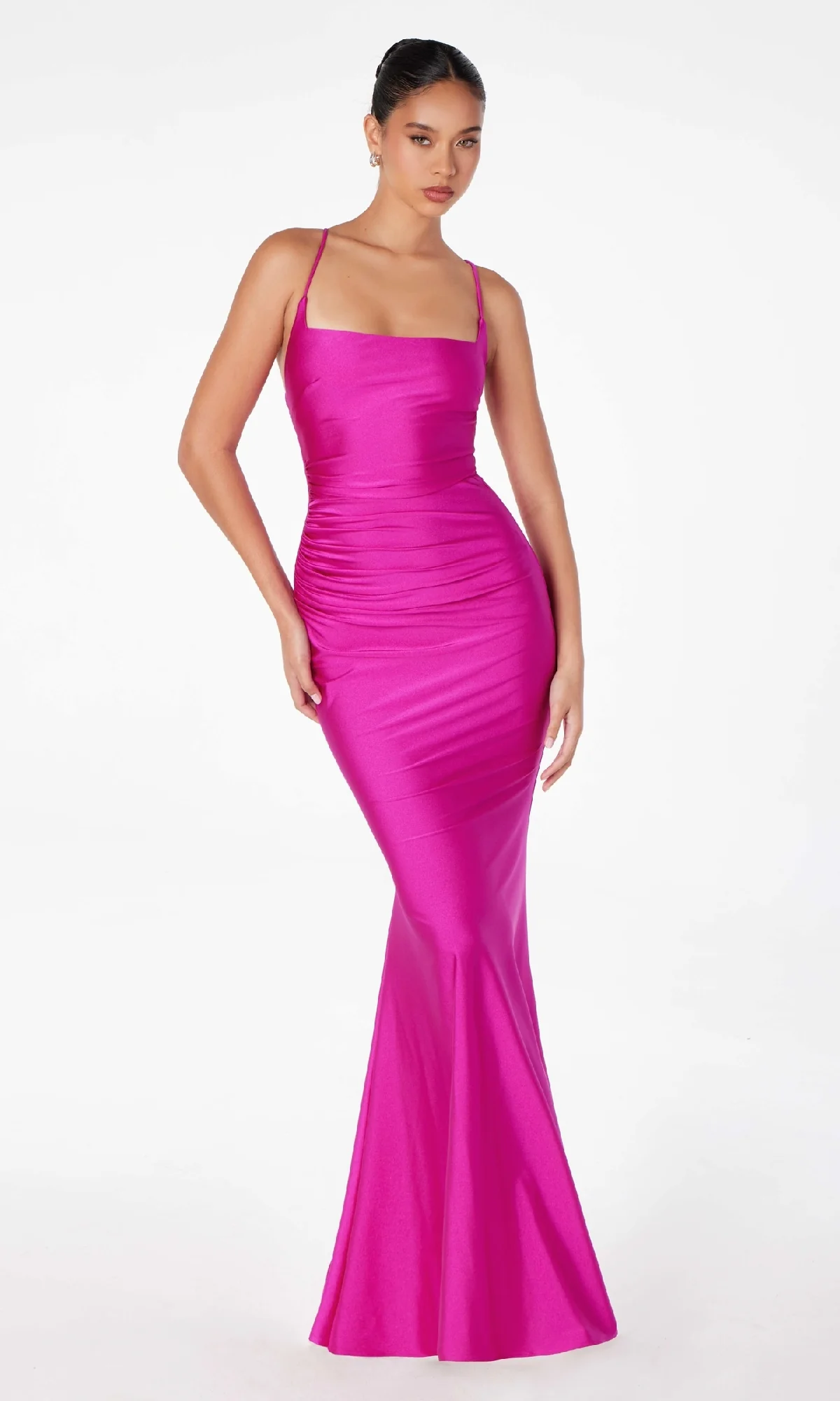Strappy Open-Back Long Prom Dress: Astee T3001 - Image 14